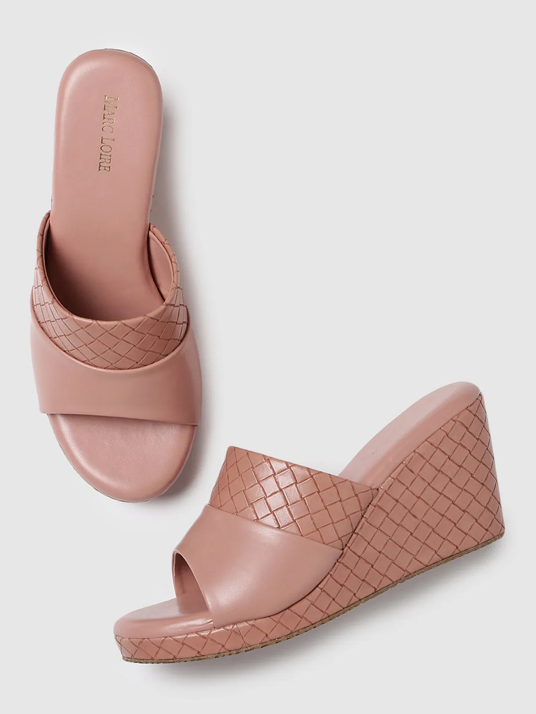 Open Toe Wedge Heels