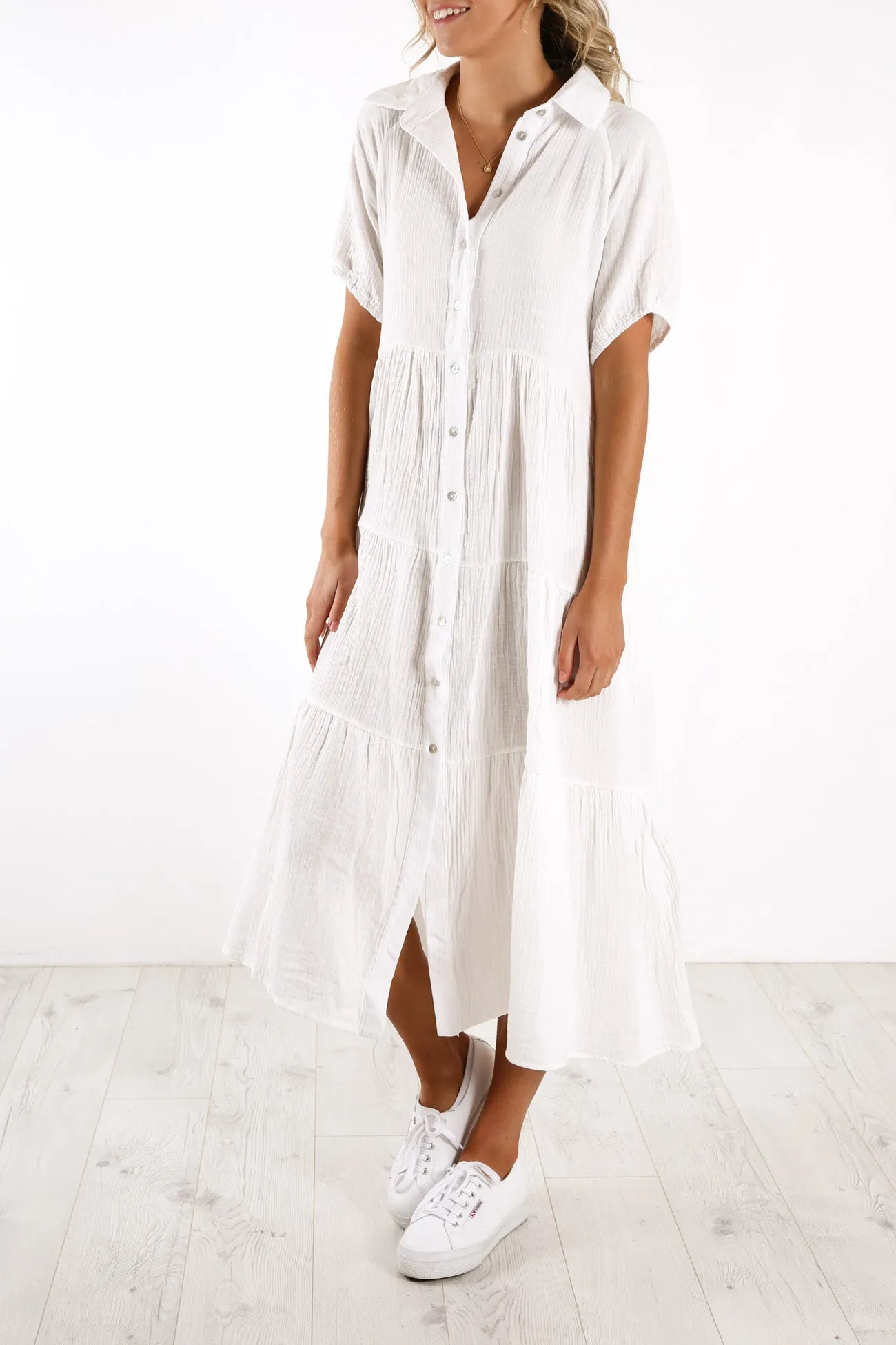 Paige Dress White