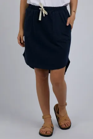 Palm Skirt in Navy