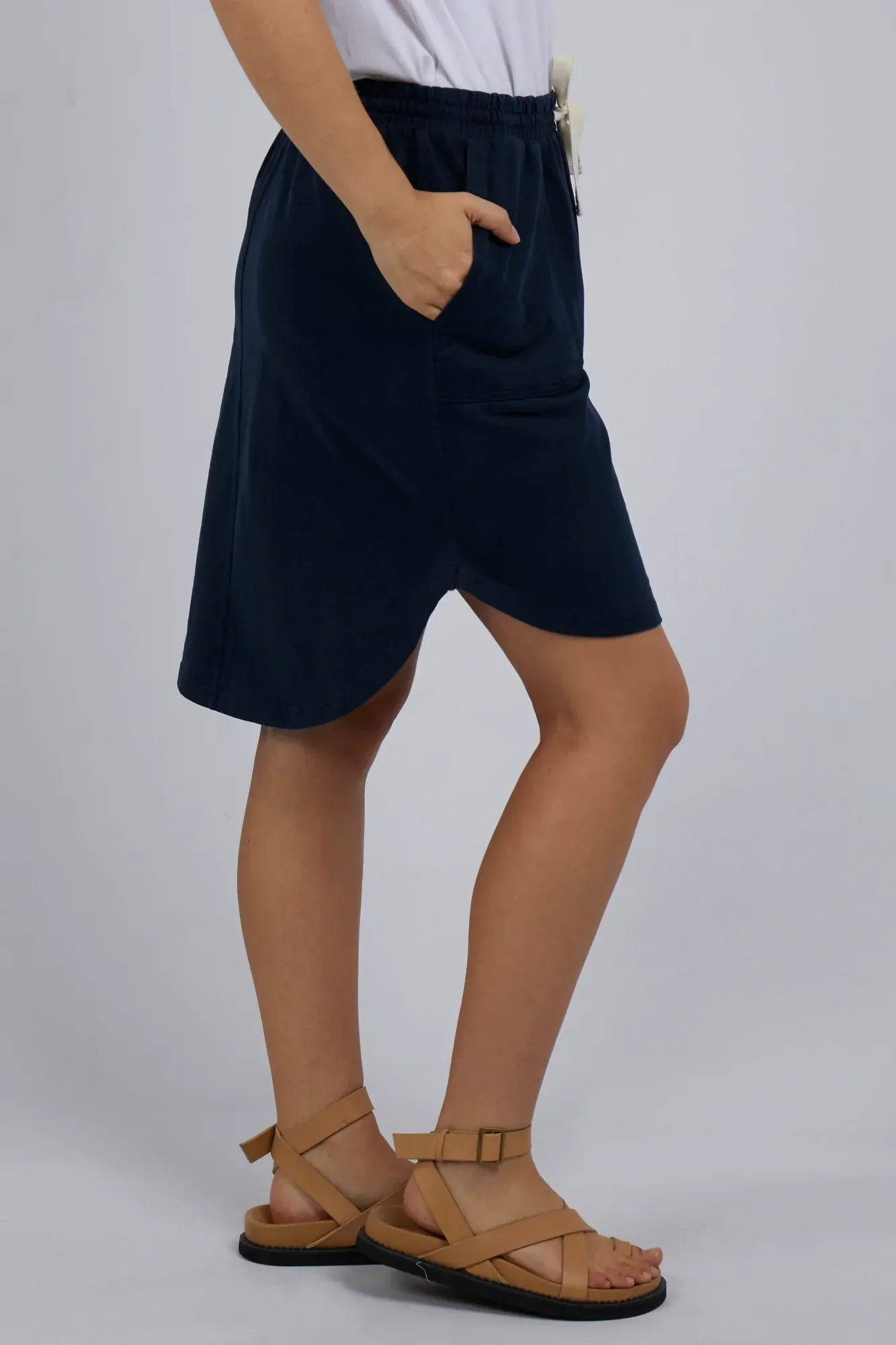 Palm Skirt in Navy