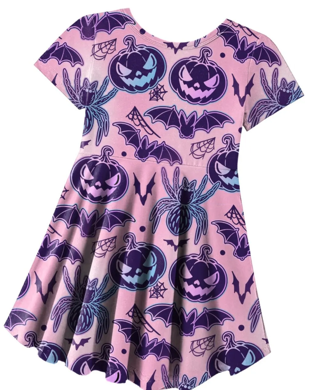 Pastel Halloween Skater Dress