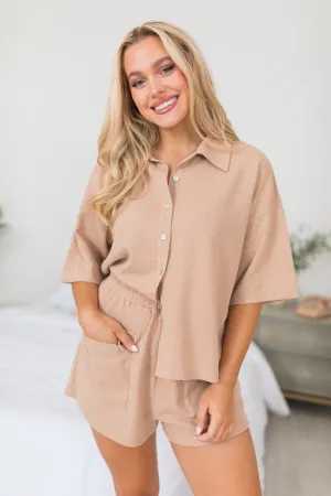 Pave The Way Taupe Thermal Set FINAL SALE