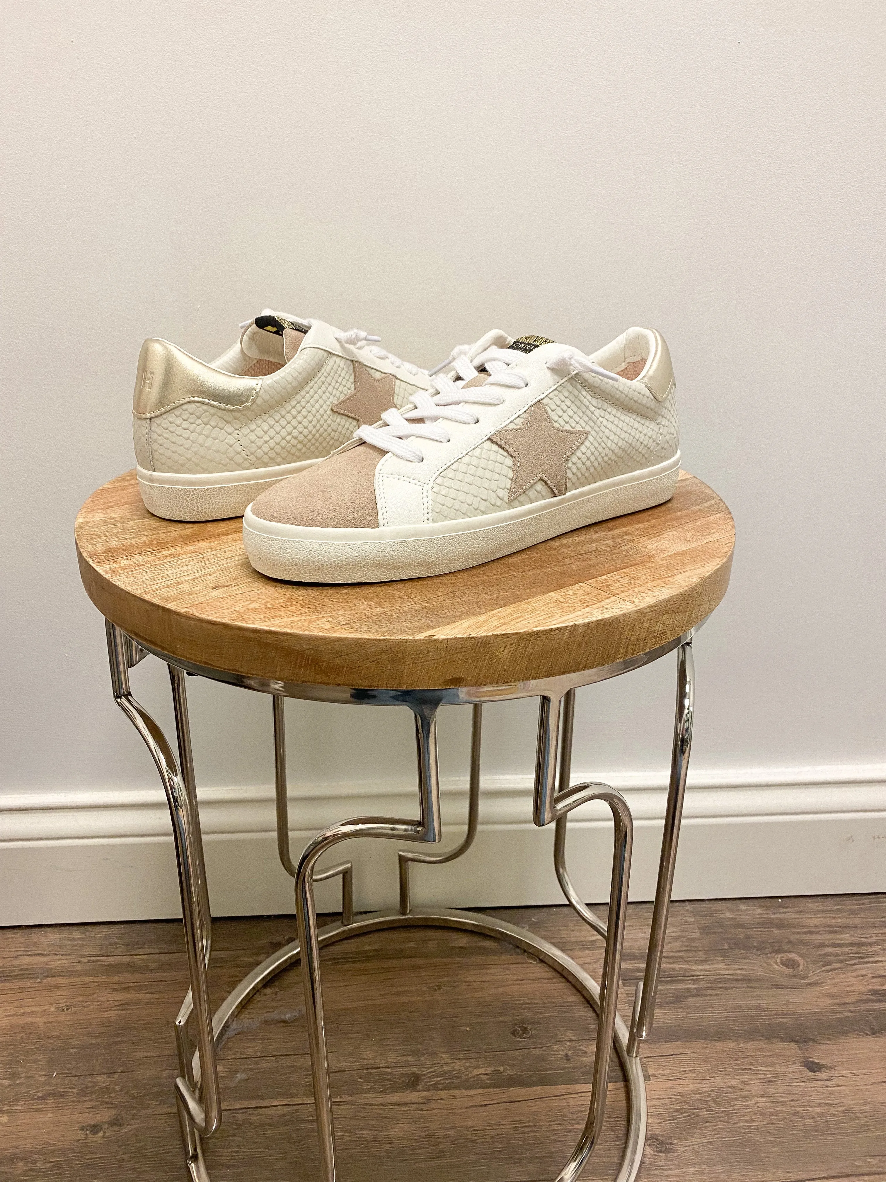 Pierson Blush/Taupe Suede Star Sneaker