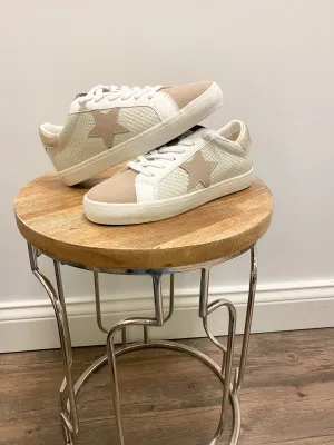 Pierson Blush/Taupe Suede Star Sneaker