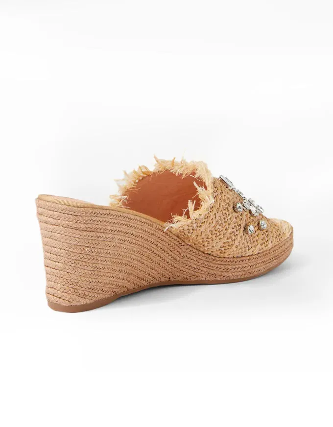 Pitchy Wedges Coffee Raffia