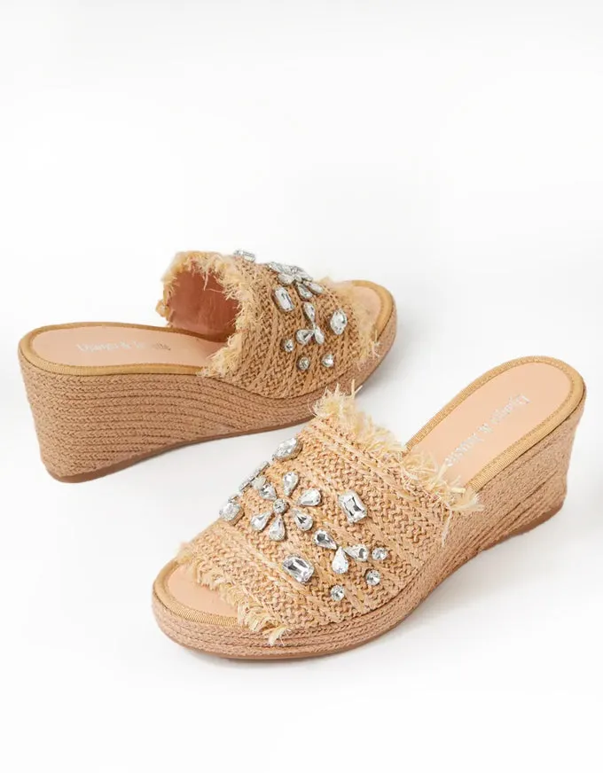 Pitchy Wedges Coffee Raffia