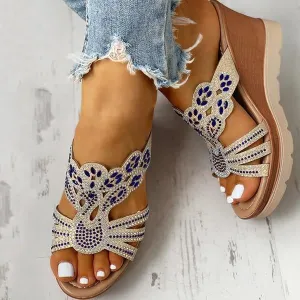 platform wedge casual sandals