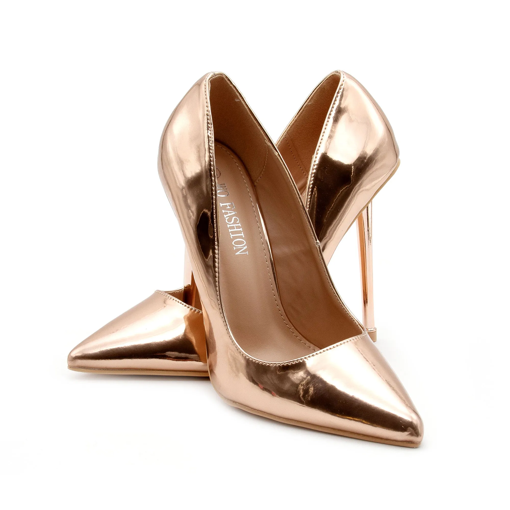Pointed toe party shoes.