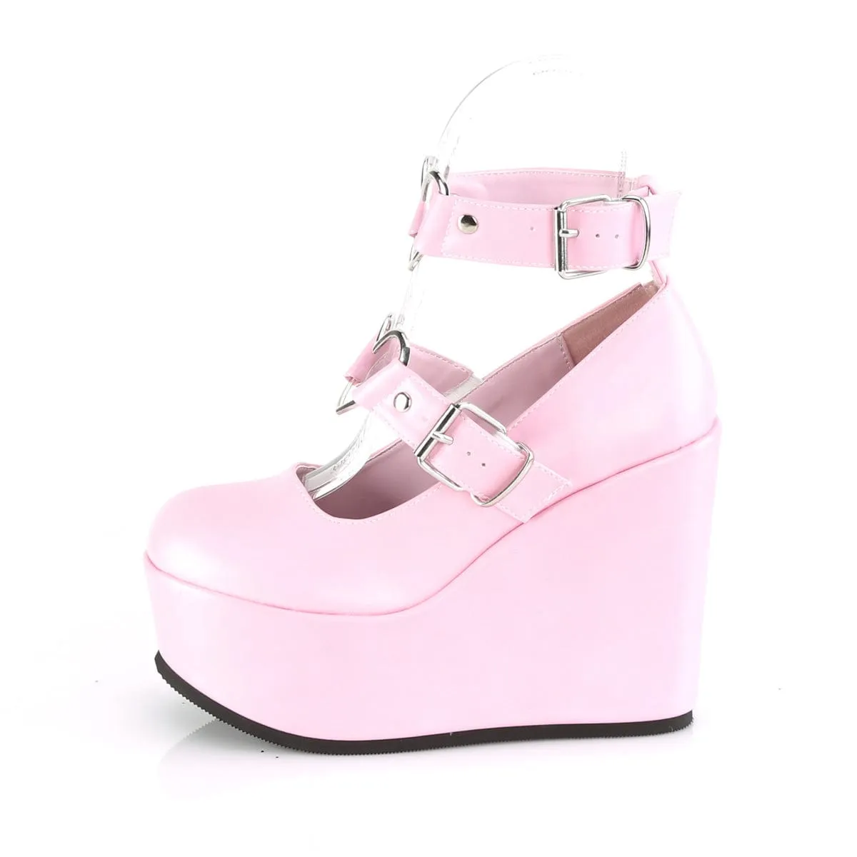 POISON-99-2 Baby Pink Vegan Leather