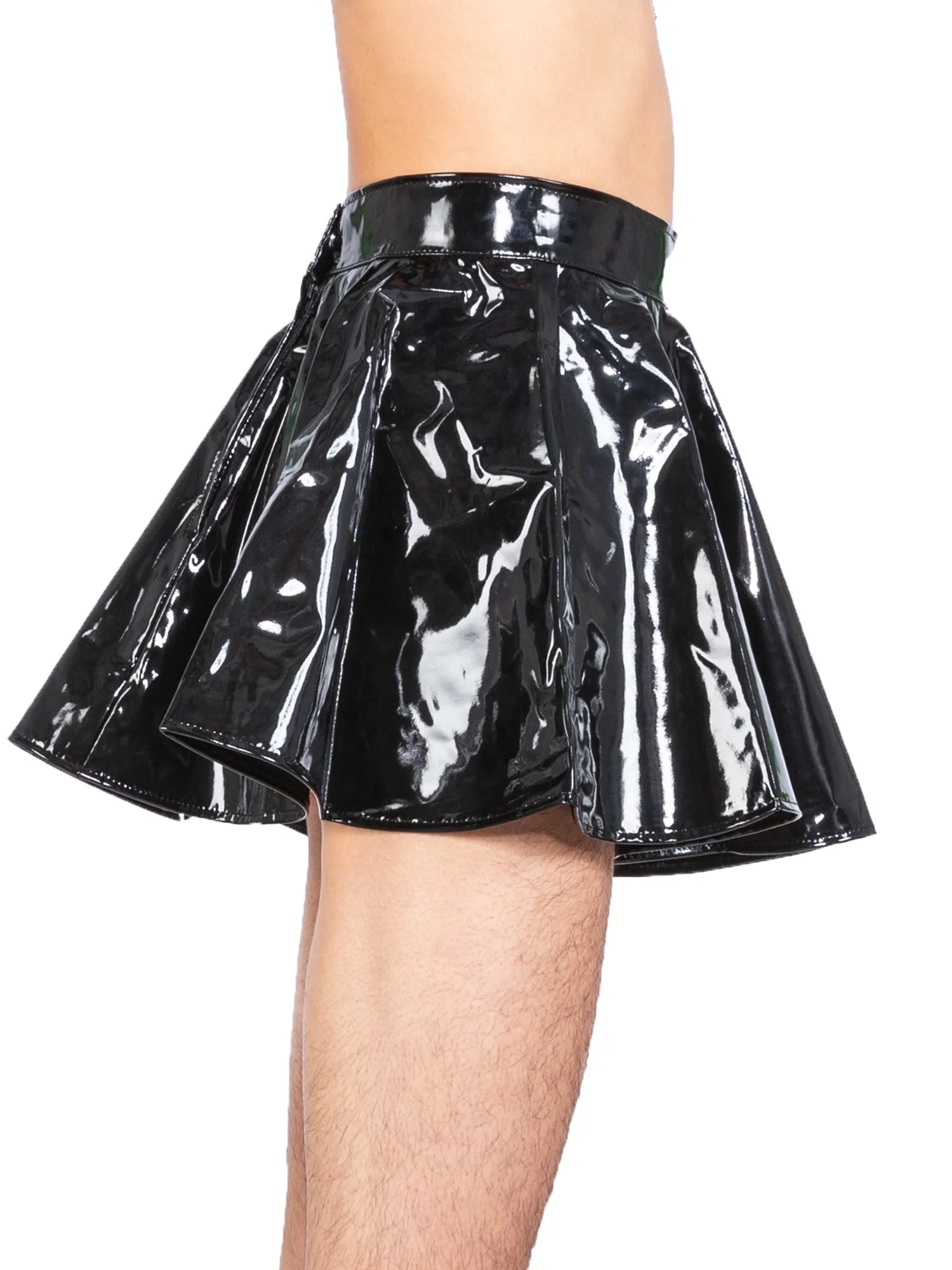 PVC Skater Skirt