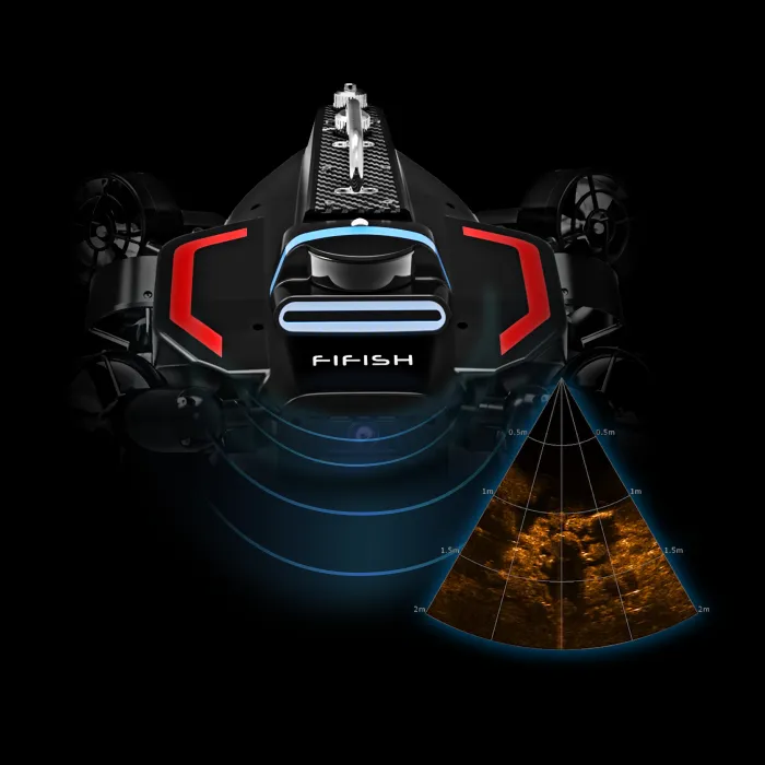 Qysea Pro W6 FIFISH Underwater Drone Robot Bundle | 388 Wh Capaclty | 350 Meters (1148 feet) Depth