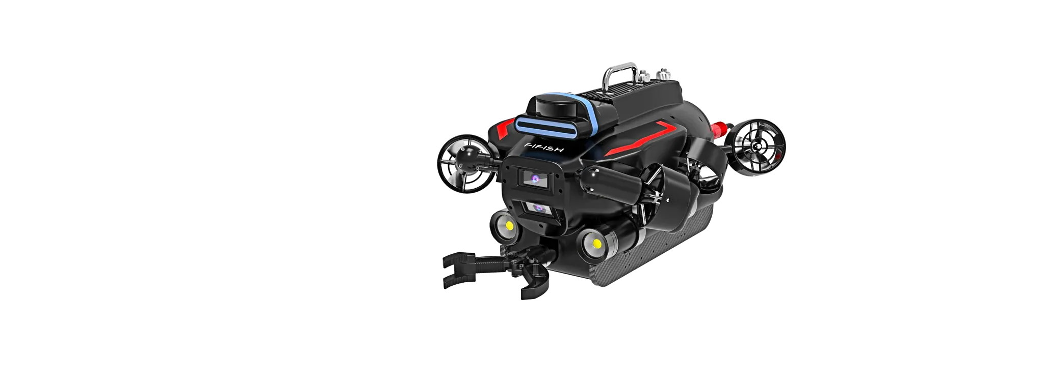 Qysea Pro W6 FIFISH Underwater Drone Robot Bundle | 388 Wh Capaclty | 350 Meters (1148 feet) Depth