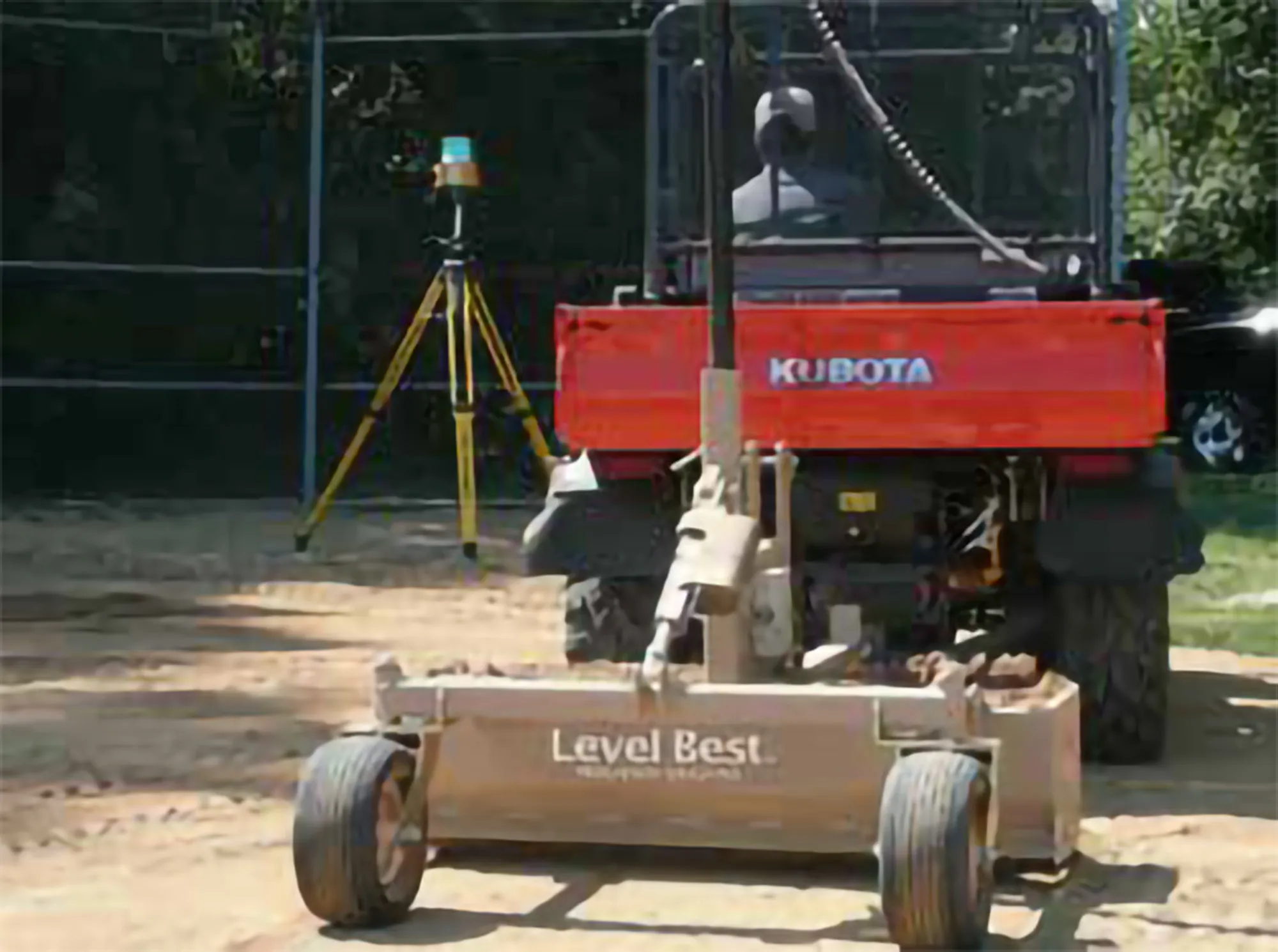 Rankin Level Best Tractor Grading Box | Model TD-84 | Working Width 84" inches | Dual Laser Capability | For Tractors