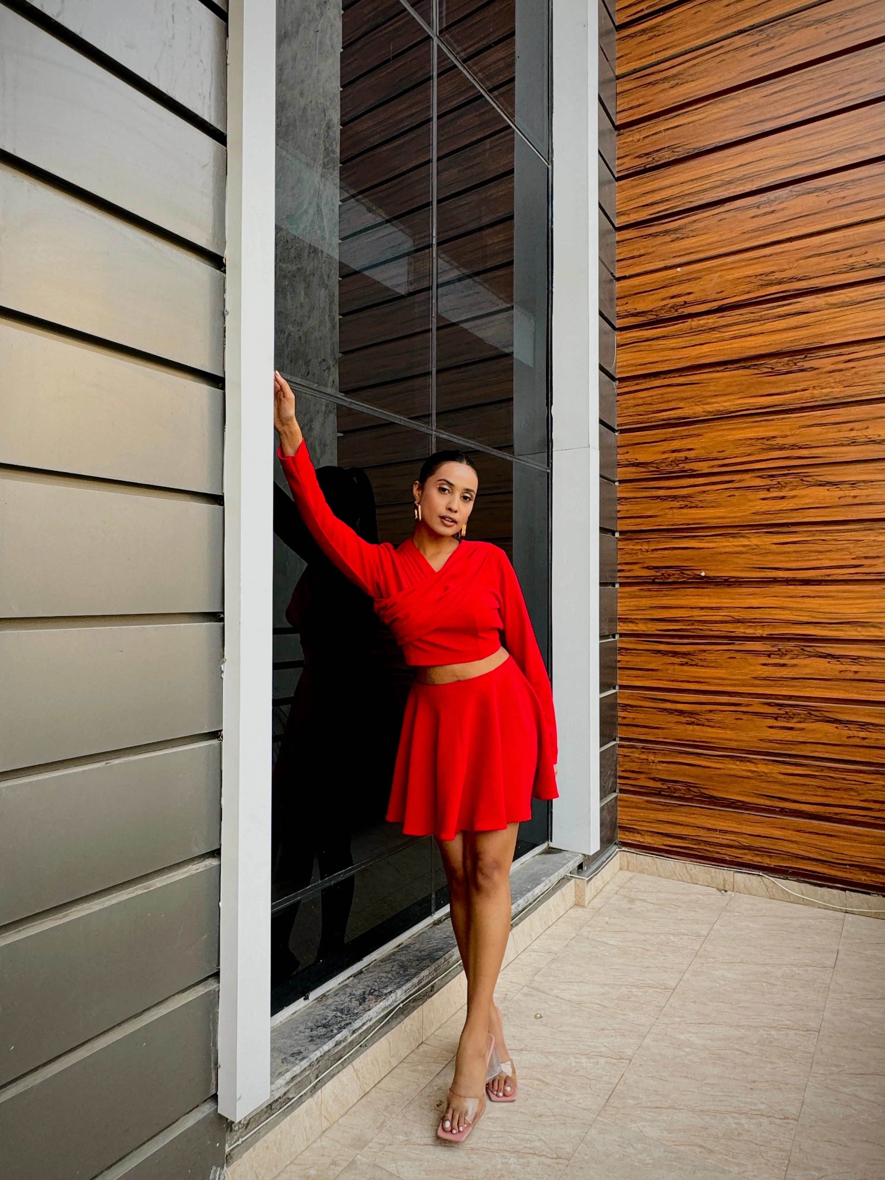 Red Twirling Cord