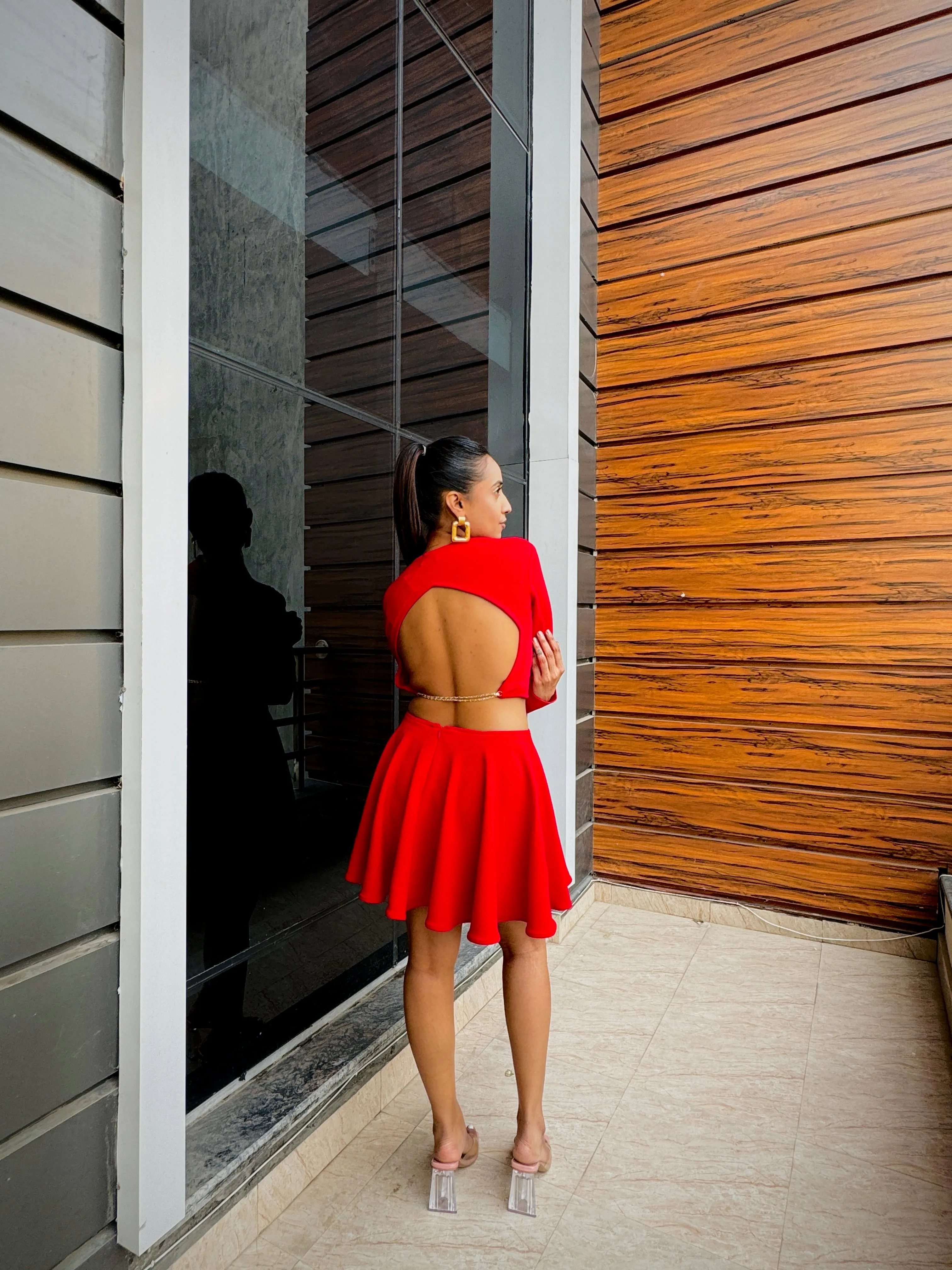 Red Twirling Cord