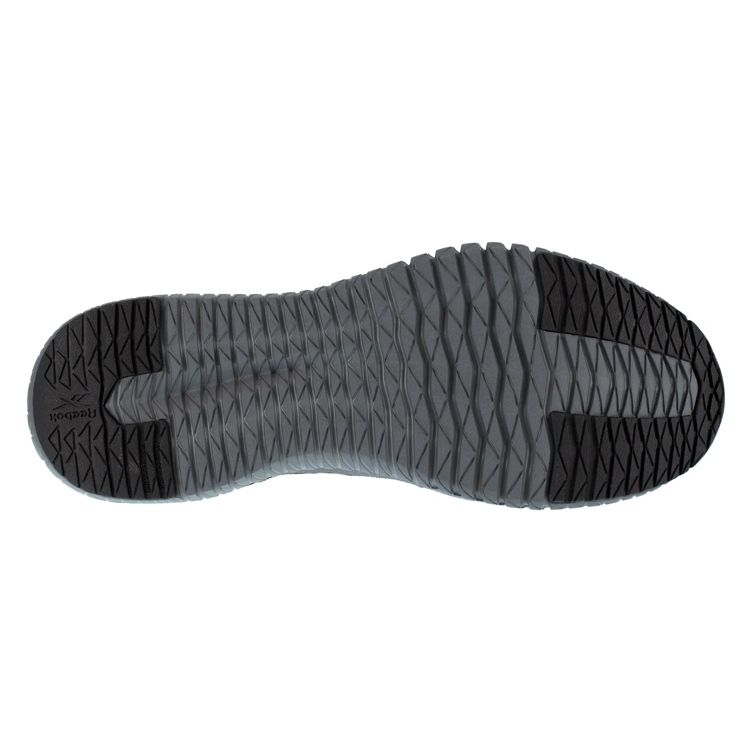 Reebok Mens Black/Grey Nylon Work Shoes Flexagon 3.0 CT