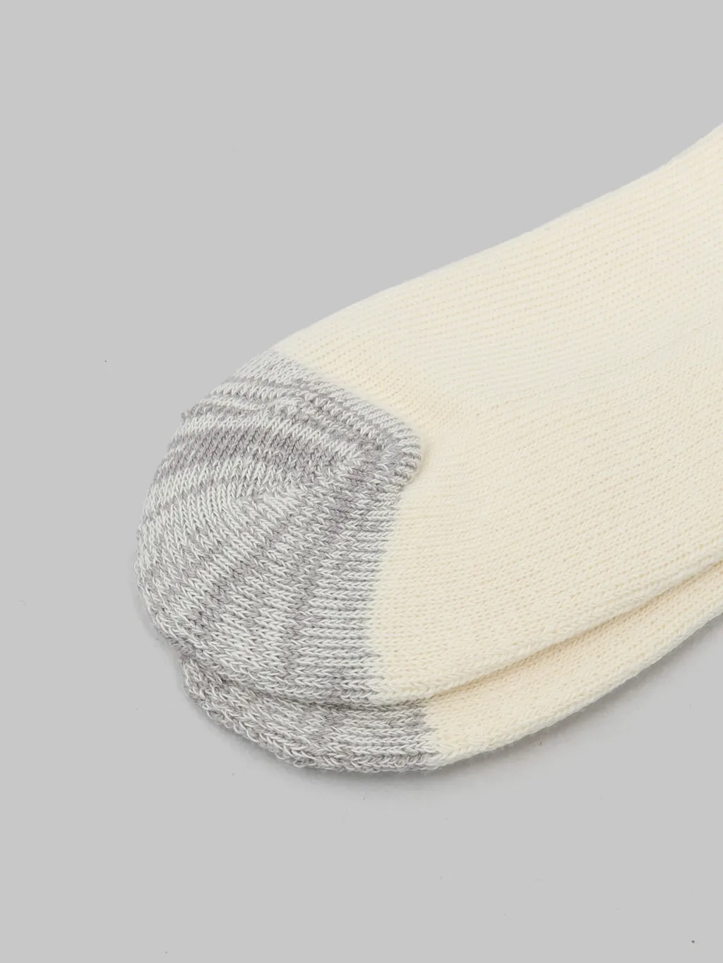 ROTOTO Coarse Ribbed Oldschool Crew Socks Dark Green