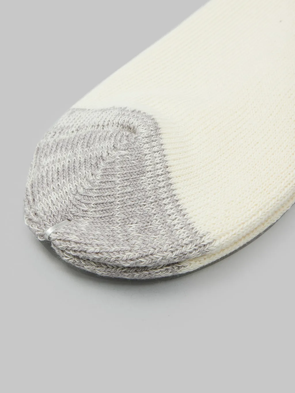 ROTOTO Coarse Ribbed Oldschool Crew Socks Dark Green/Yellow