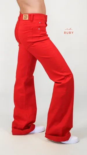 RUBY SIGNATURE TROUSER DENIM