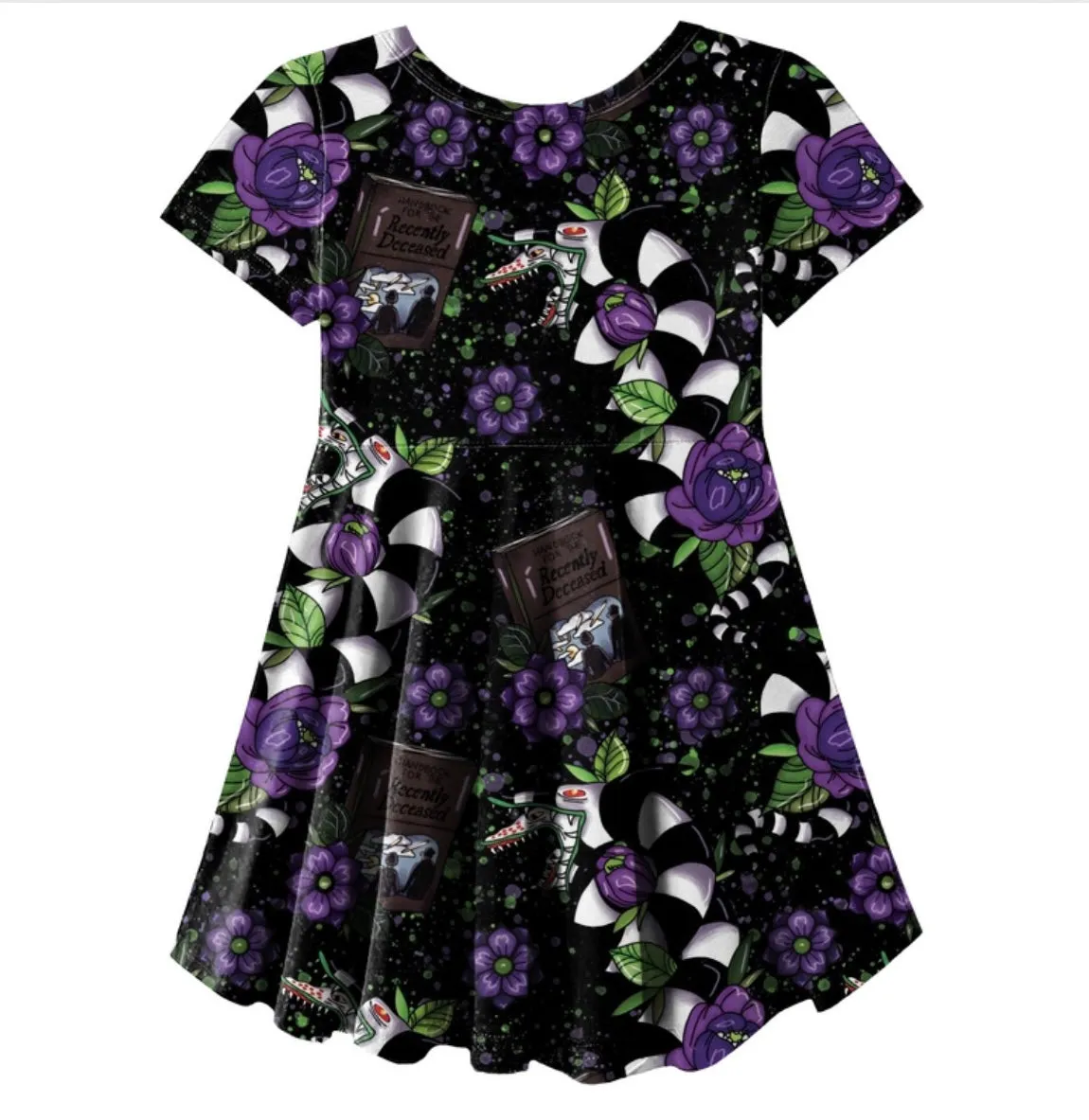 Sand Worm Skater Dress