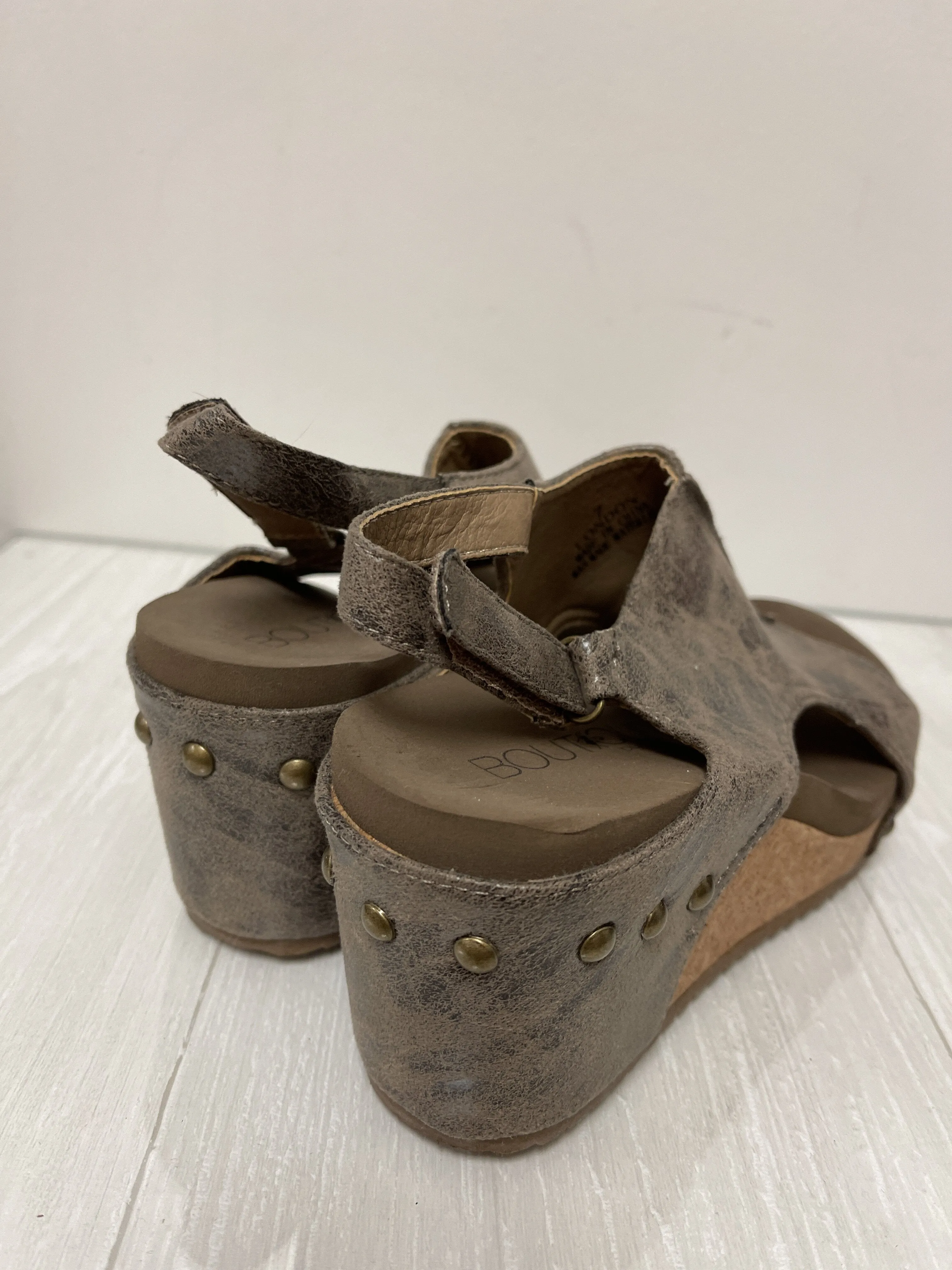 Sandals Heels Wedge By Boutique    Size: 7