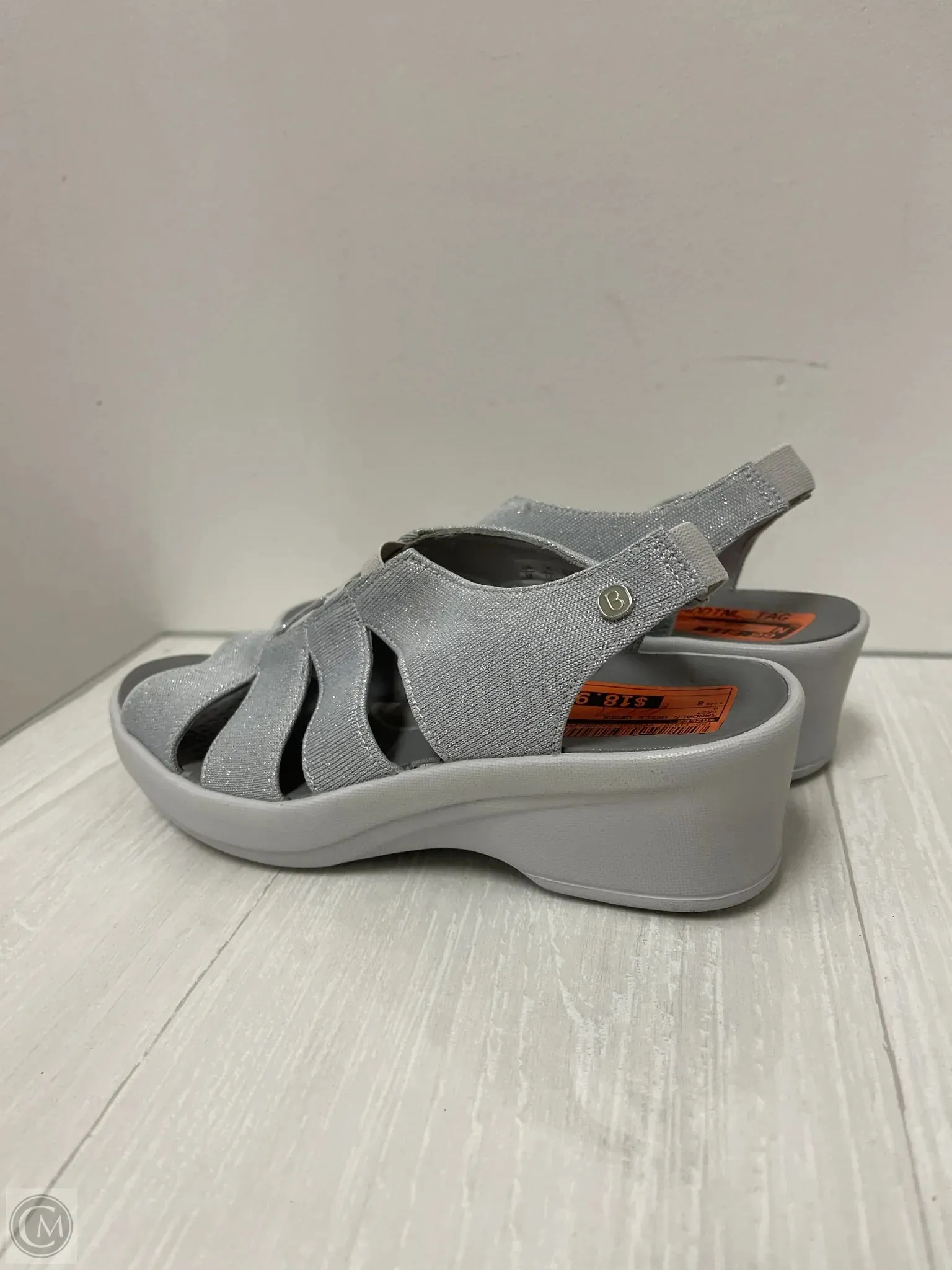 Sandals Heels Wedge By Bzees  Size: 8