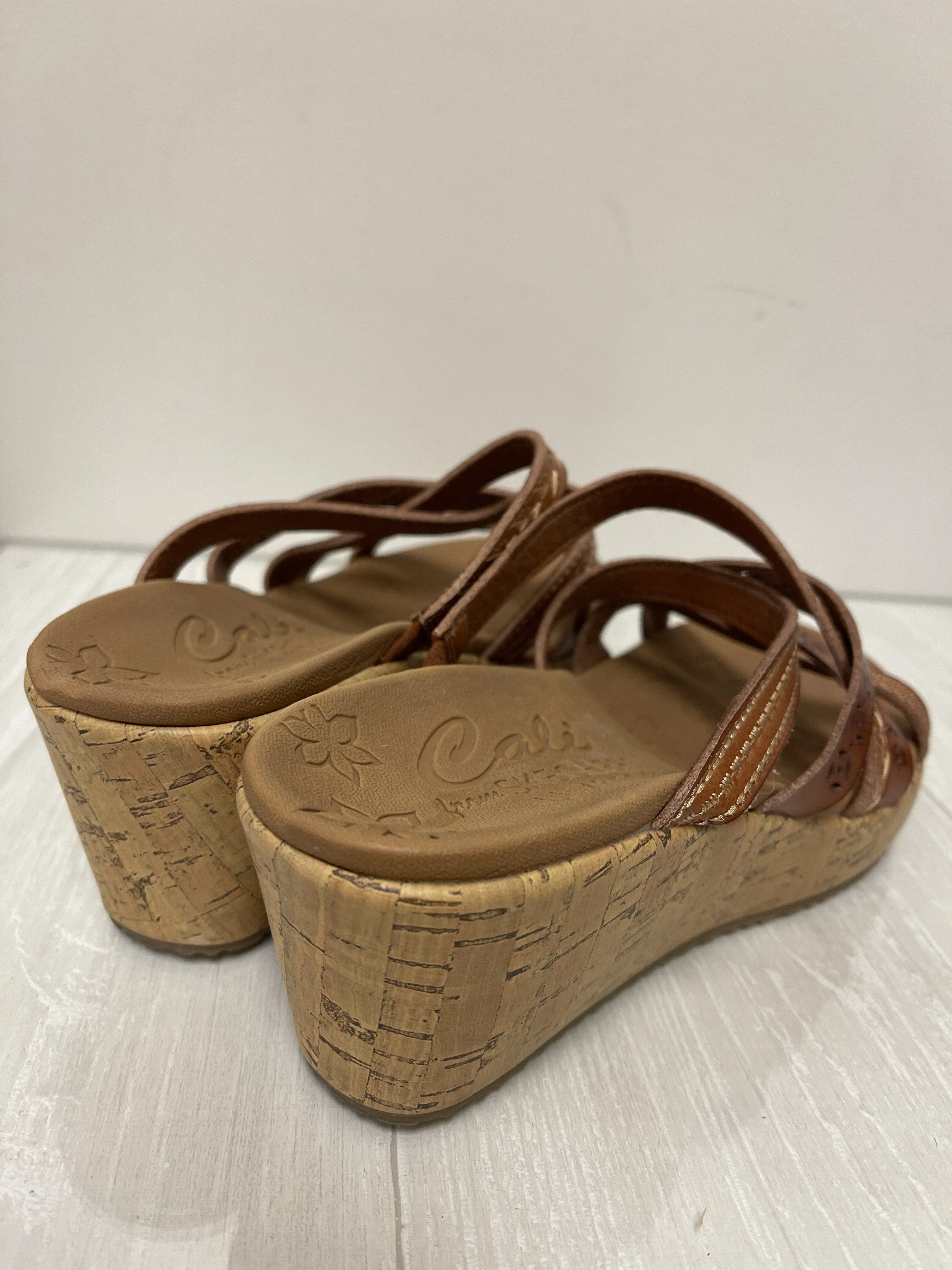 Sandals Heels Wedge By Skechers  Size: 7.5