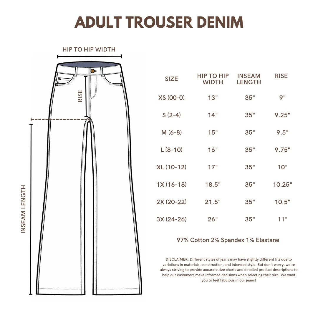 SANDSTONE SIGNATURE TROUSER DENIM