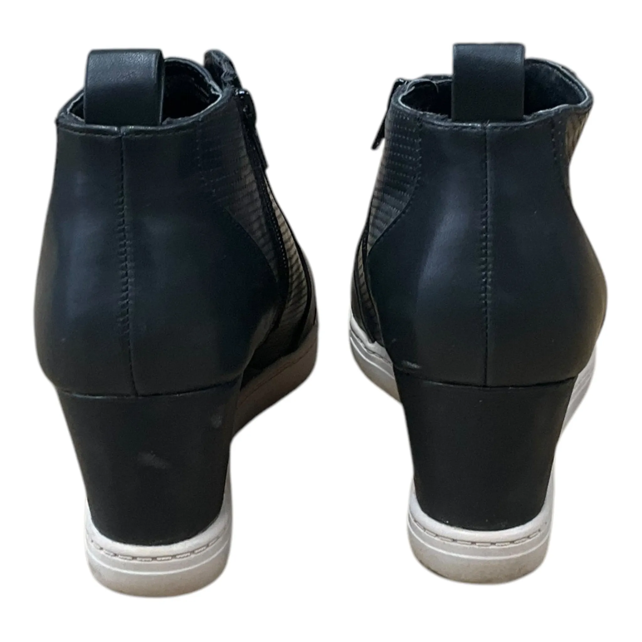 Shoes Heels Wedge By A New Day In Black, Size: 11