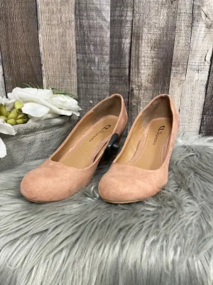 Shoes Heels Wedge By Cl By Chinese Laundry In Pink, Size: 7.5