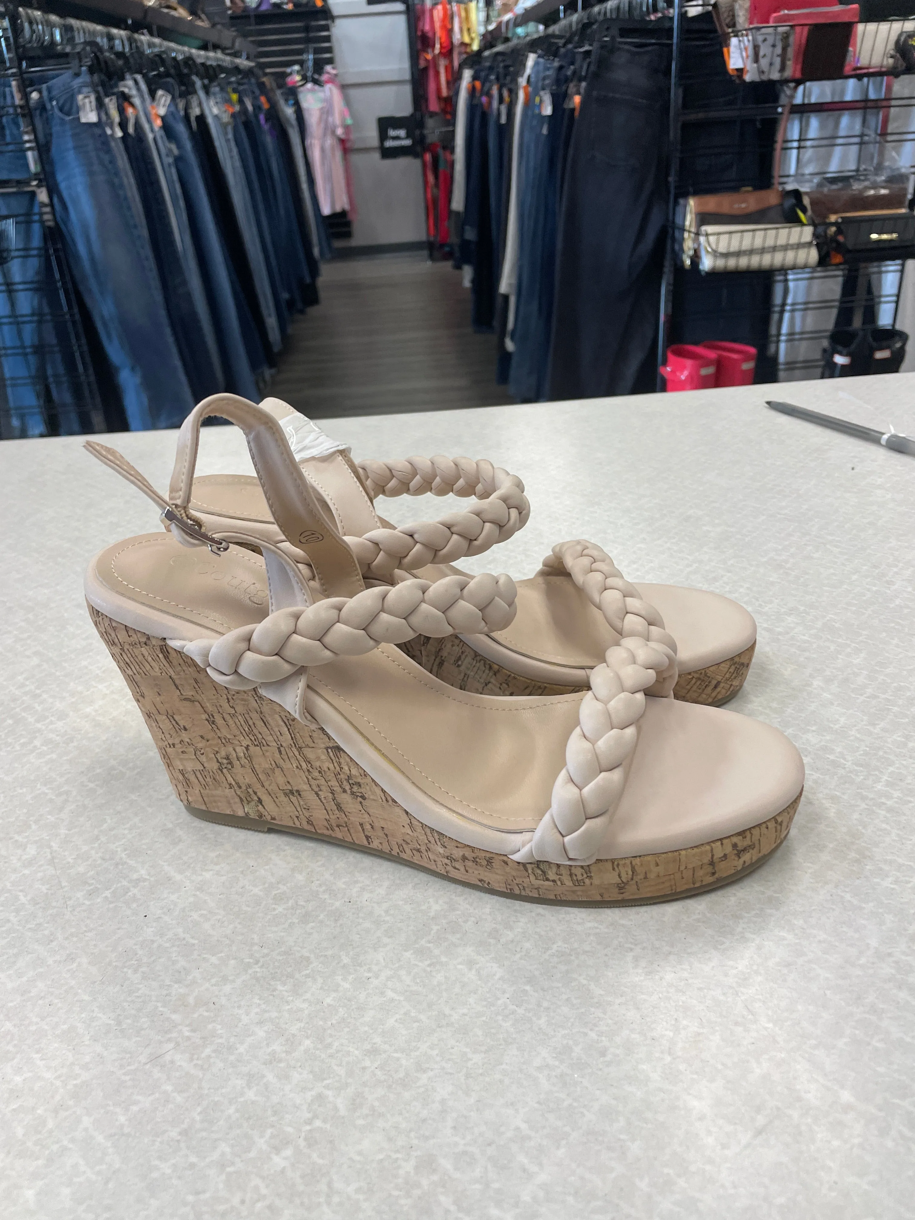 Shoes Heels Wedge By Clothes Mentor  Size: 10
