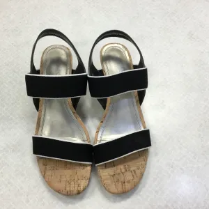 Shoes Heels Wedge By Coach And Four In Black, Size: 9