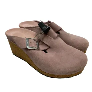 Shoes Heels Wedge By Papillio In Pink, Size: 5