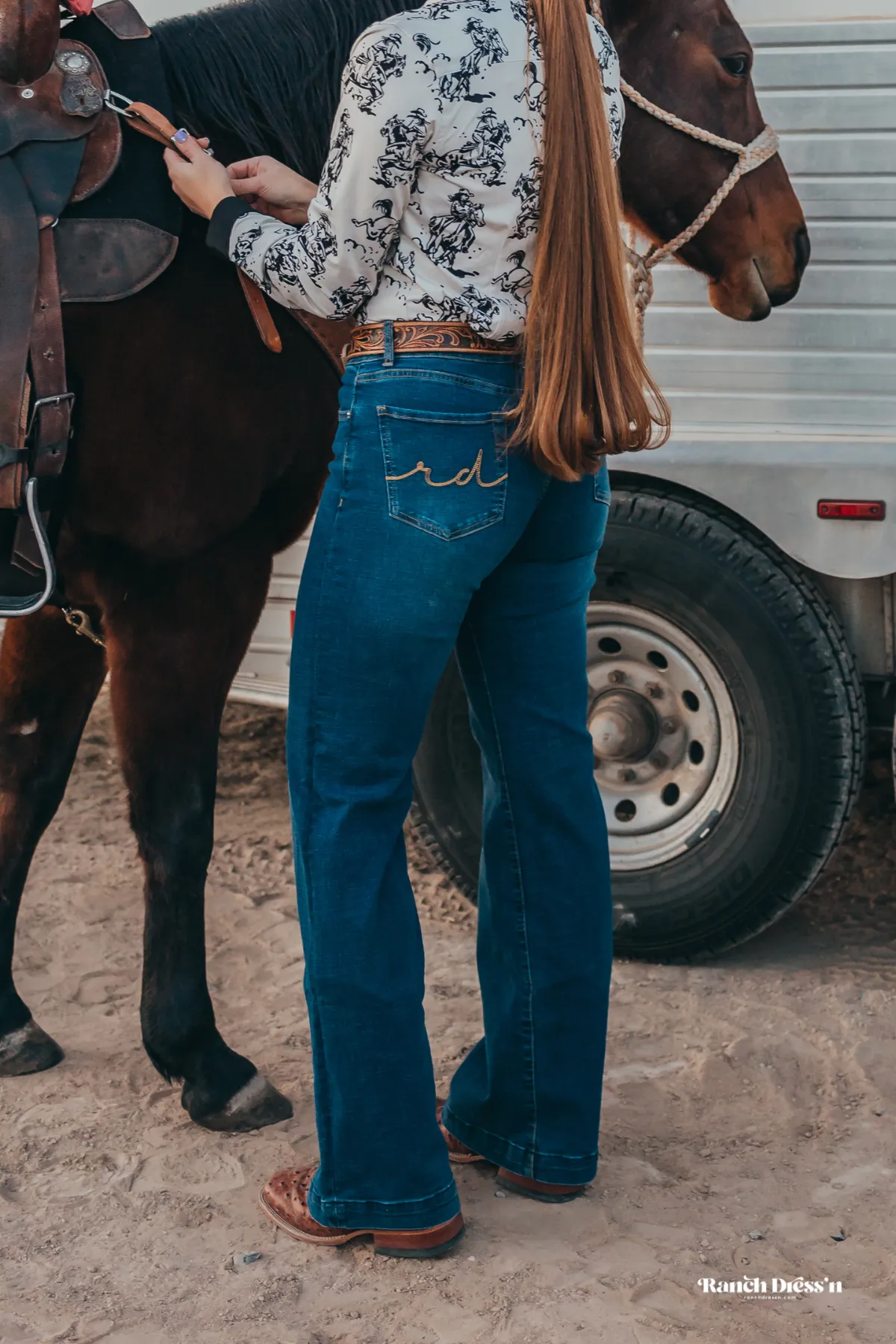 SIGNATURE TROUSER DENIM - LENGTHS