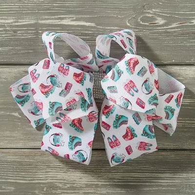 Skater Girl 6" Deluxe Bow