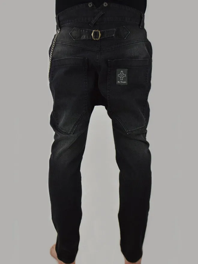 Skater Skinnys - Black Distressed