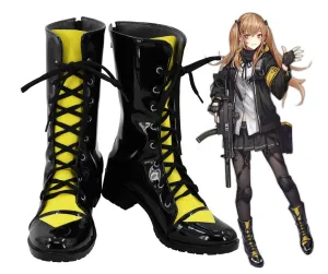 SLG Game Girls Frontline UMP9 Cosplay Shoes Boots Custom Made for Adult Men and Women Halloween Carnival
