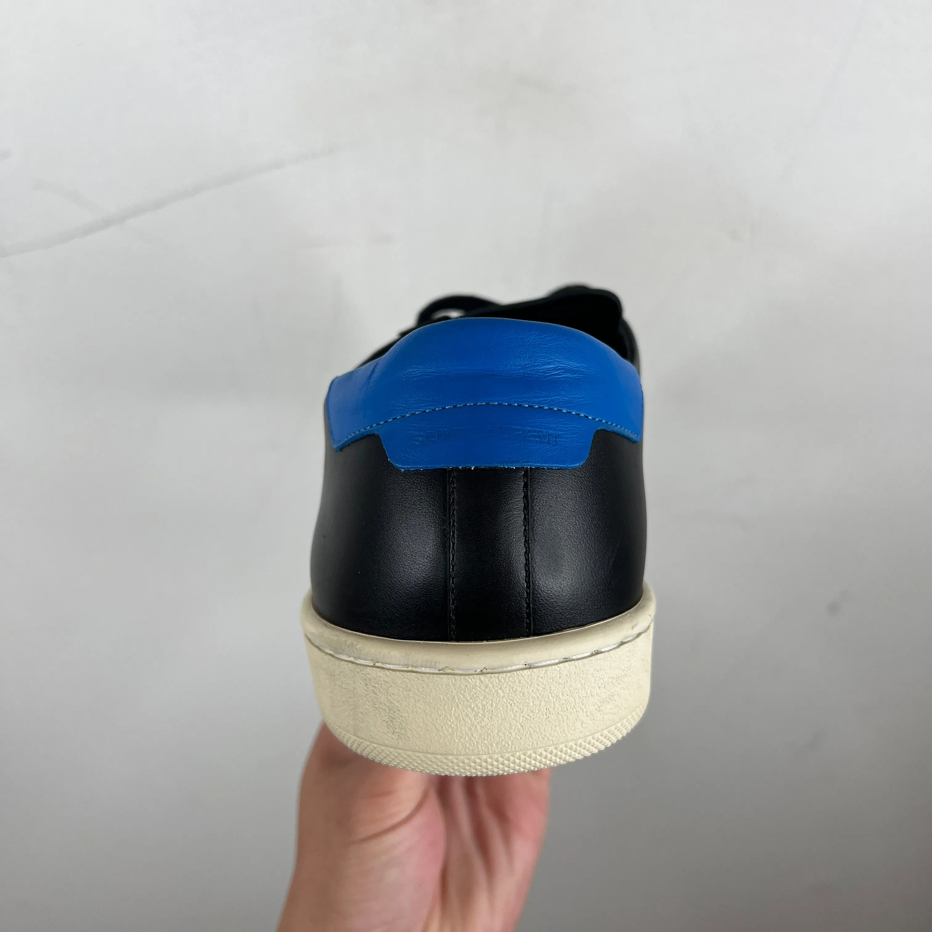 SLP Low Top Black/Blue Sneakers