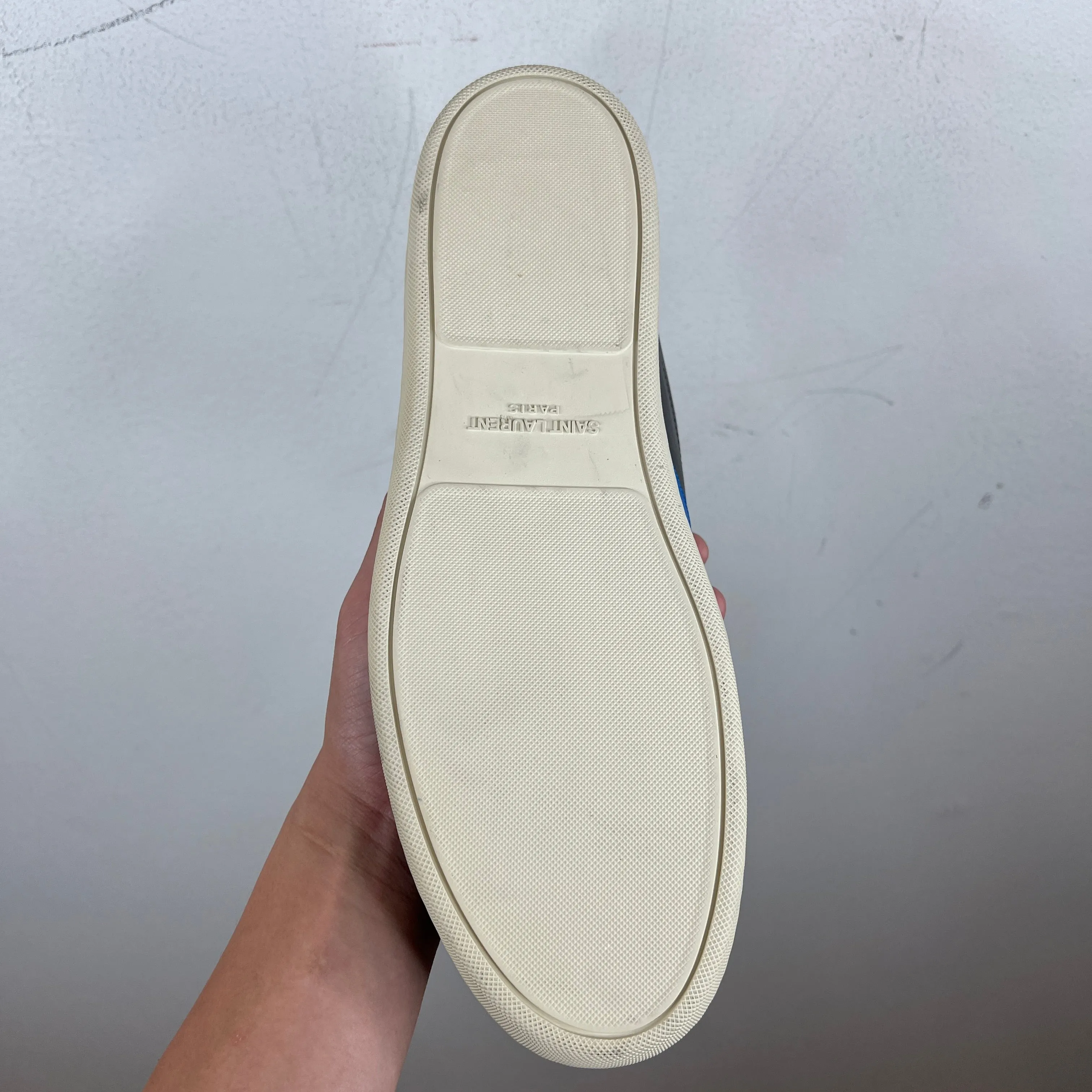 SLP Low Top Black/Blue Sneakers