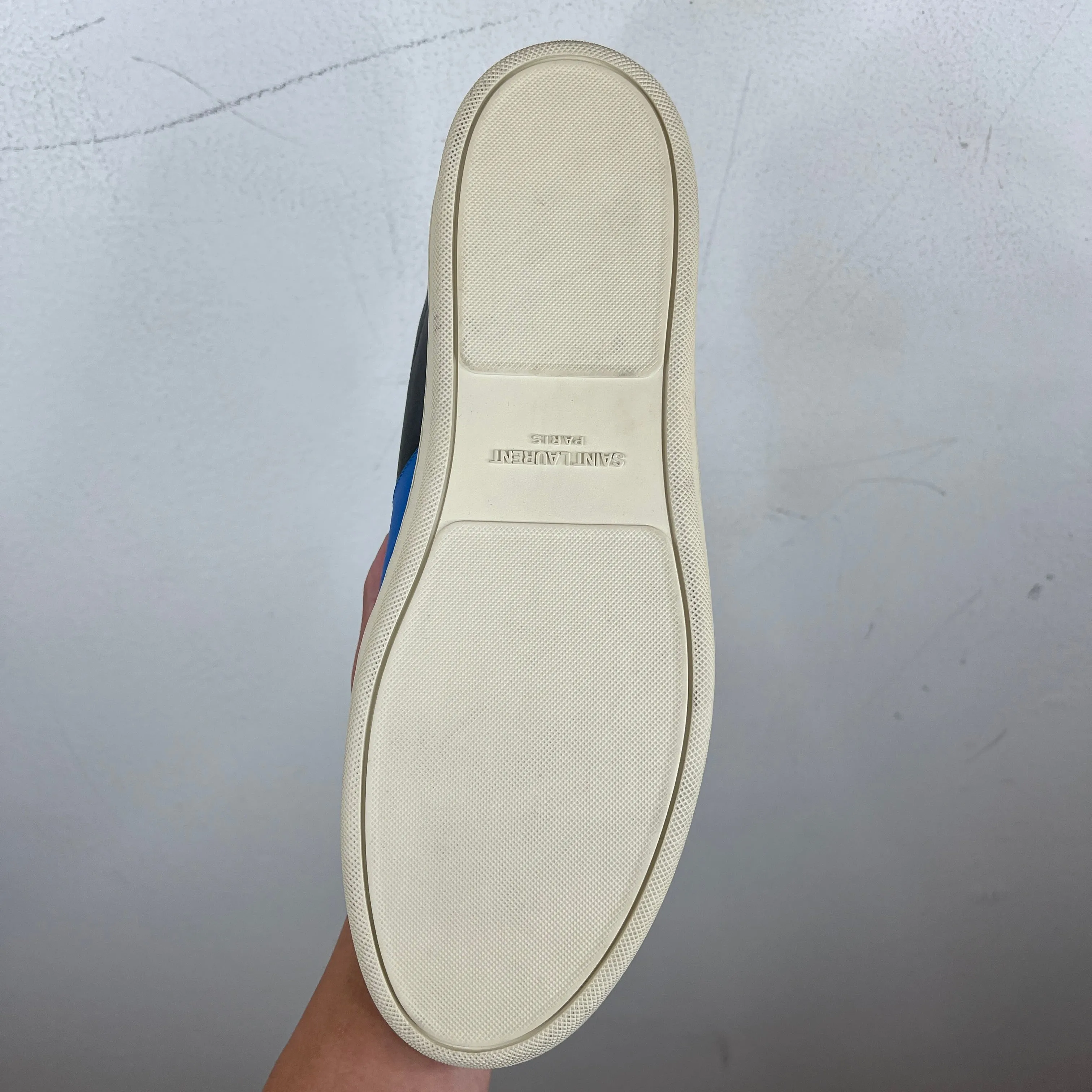 SLP Low Top Black/Blue Sneakers