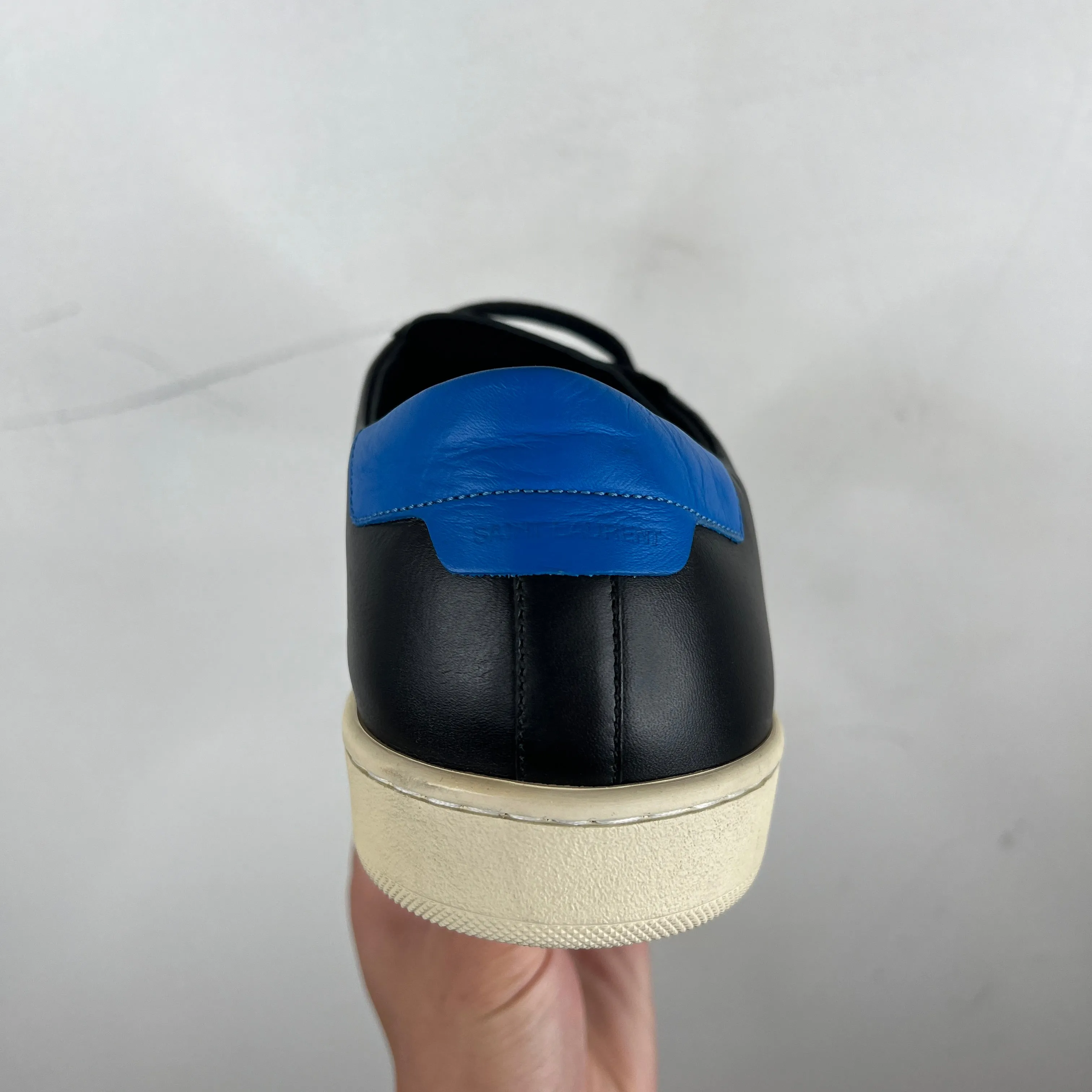 SLP Low Top Black/Blue Sneakers