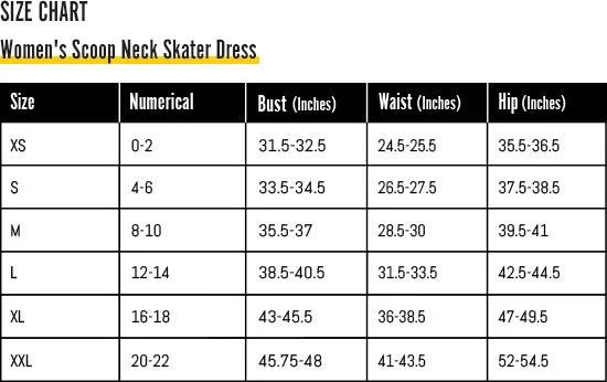 SMF Weave Feminine Scoop Neck Skater Dress