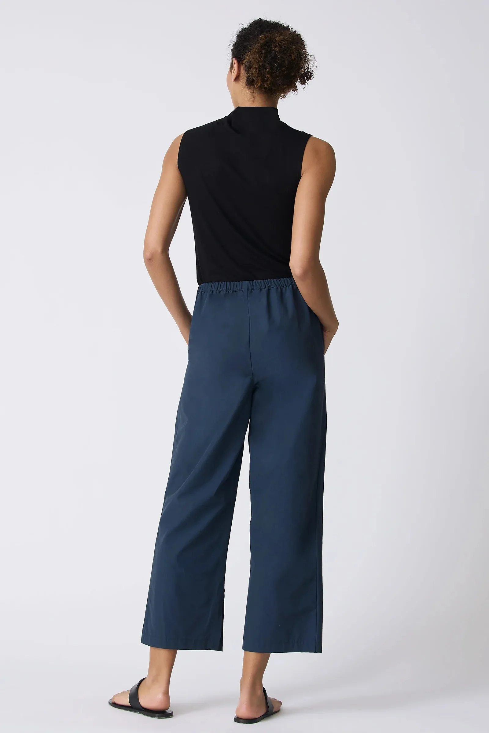 Split Hem Capri