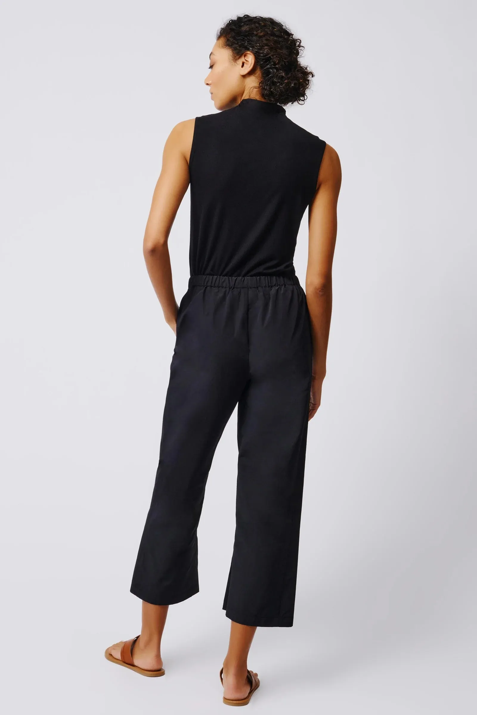 Split Hem Capri
