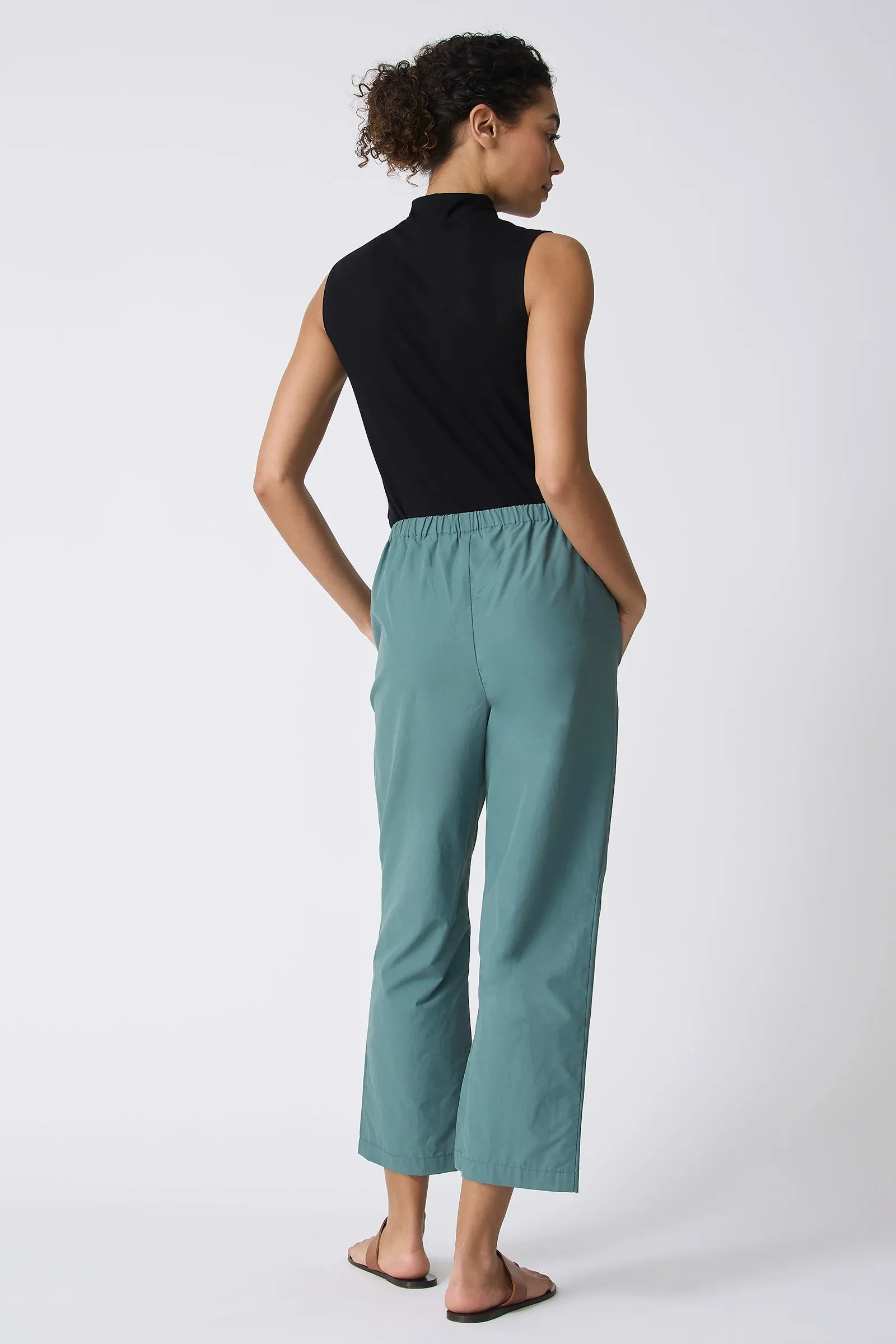 Split Hem Capri