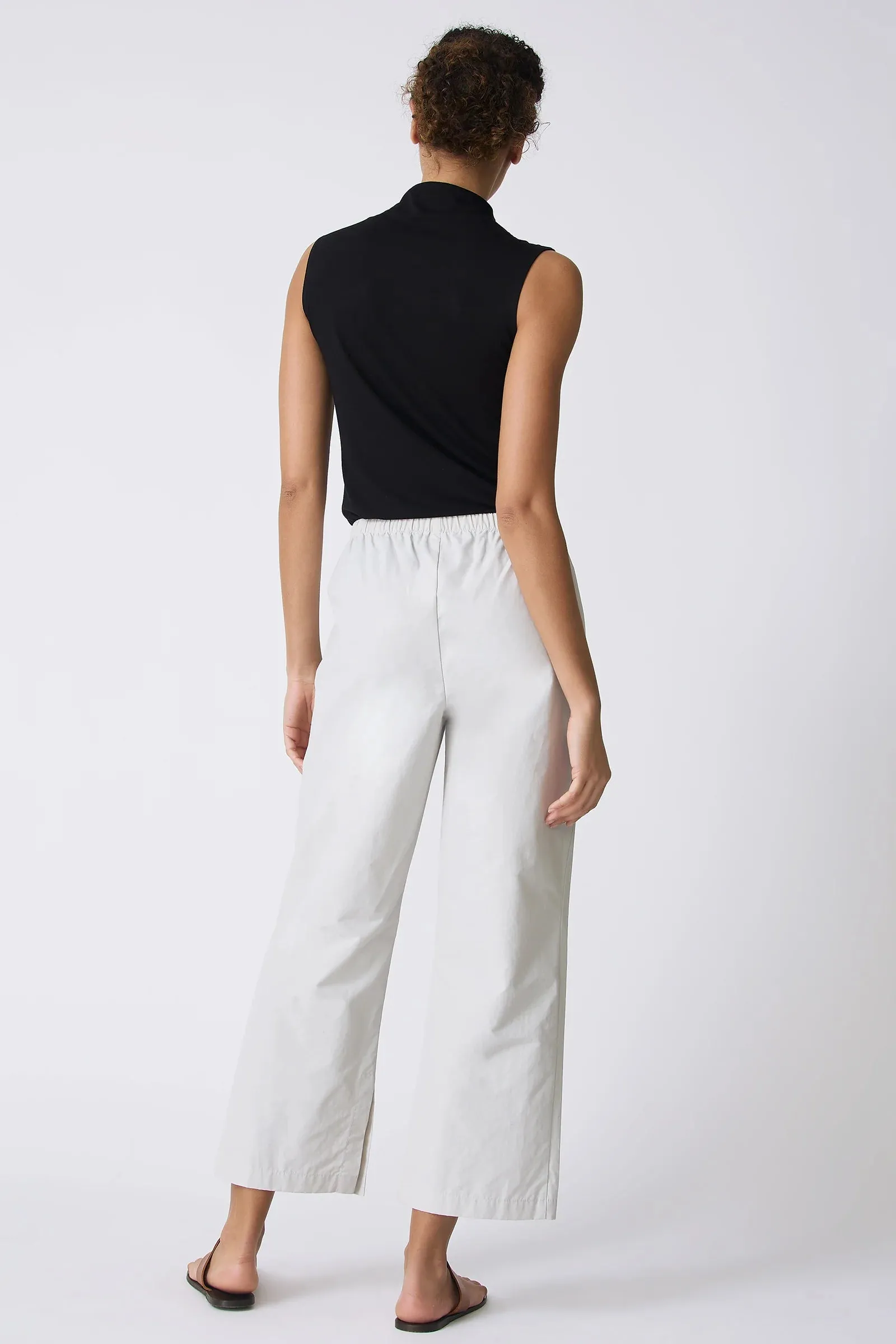 Split Hem Capri
