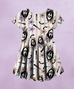 Stripped GF Skater Dress