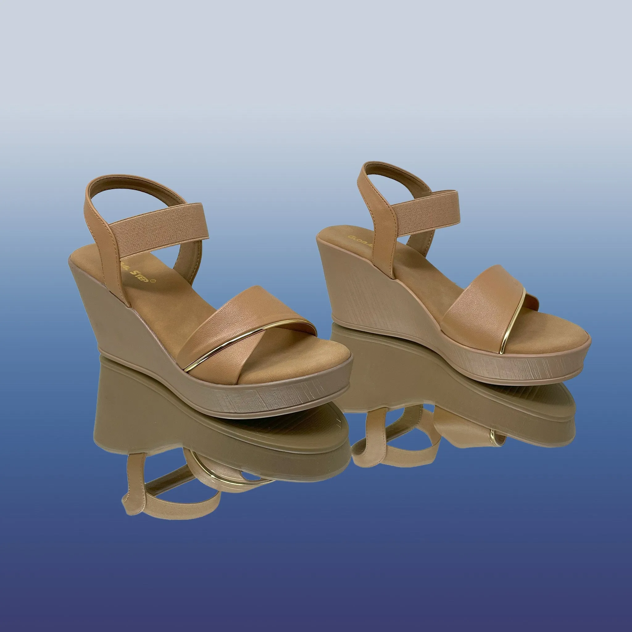 Sun-Kissed wedge heels