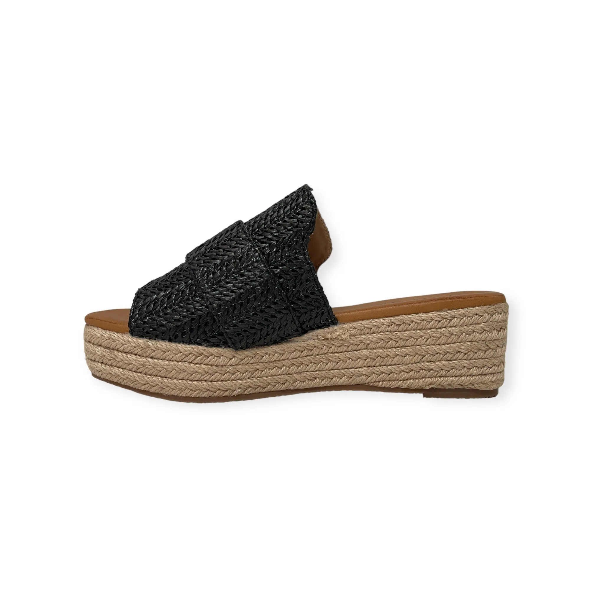 TAMBO LQ - BLACK RAFFIA