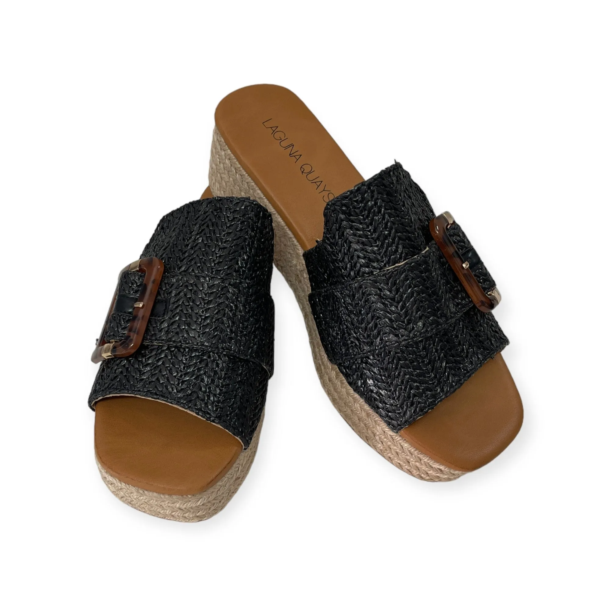 TAMBO LQ - BLACK RAFFIA